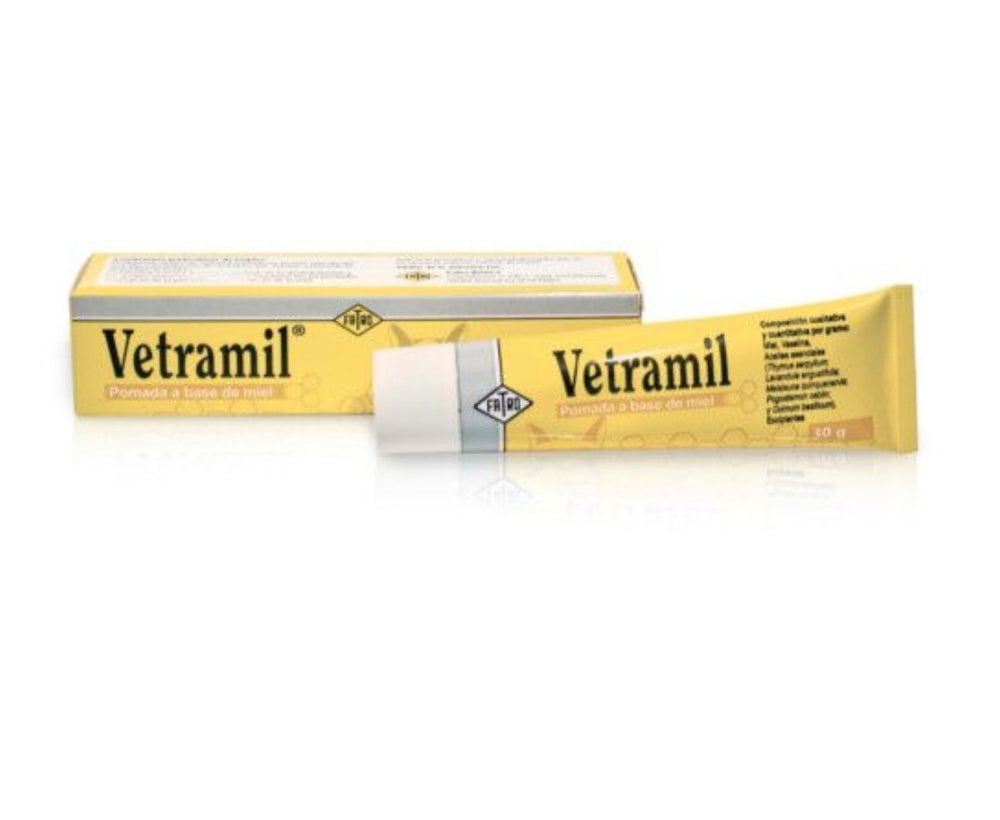 VETRAMIL POMADA CICATRIZANTE PERROS Y GATOS
