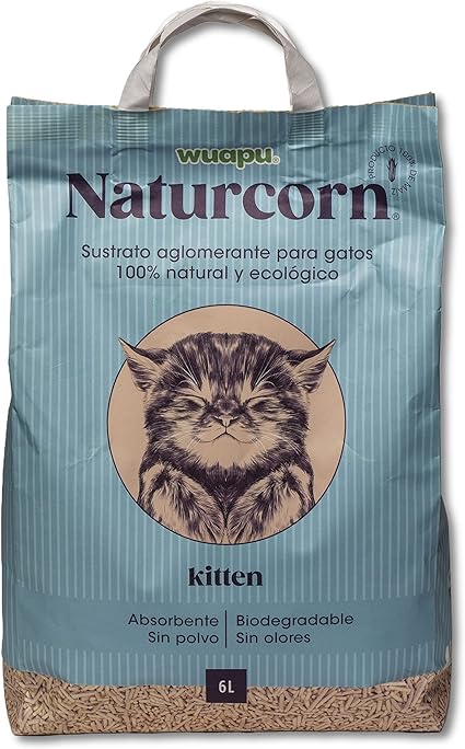 NATURCORN KITTEN SUSTRATO BIODEGRADABLE GATO