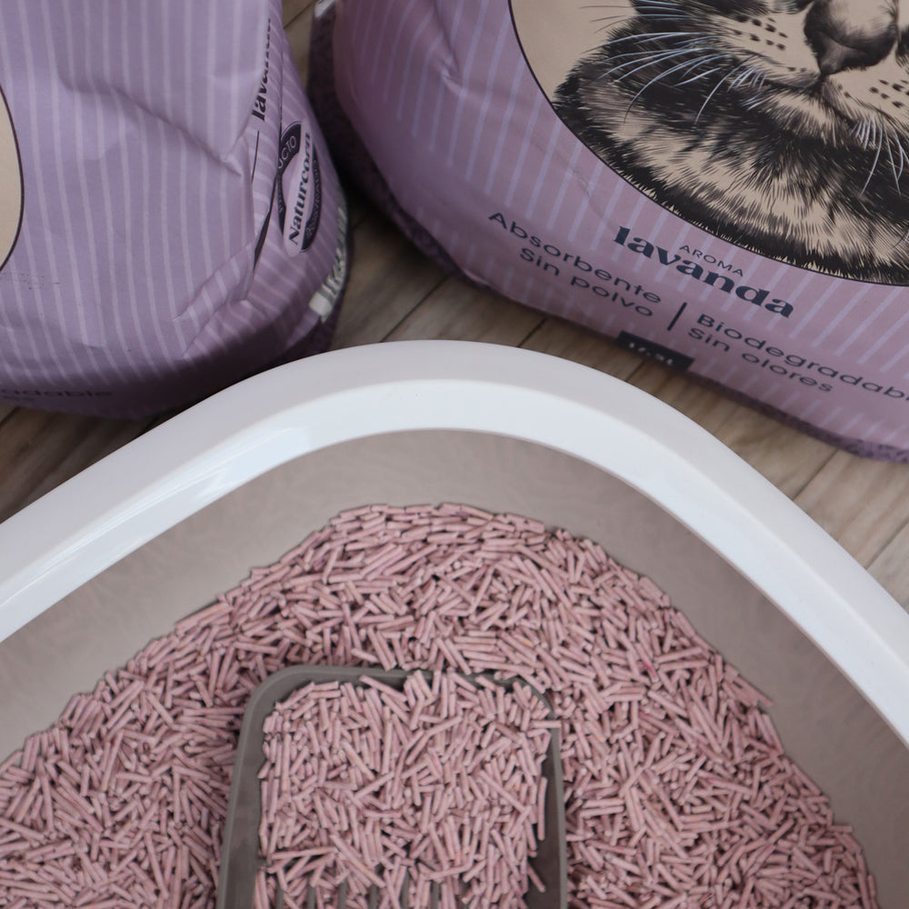 NATURCORN LAVANDA SUSTRATO BIODEGRADABLE GATO