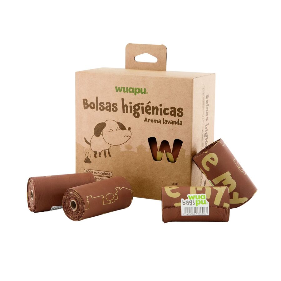 BOLSAS HIGIENICAS BIODEGRADABLES WUAPU