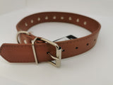 COLLAR CUERO SINTETICO SPIKES DAPAC