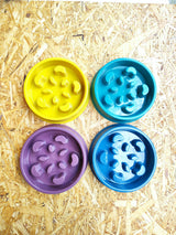 COMEDERO LENTO ANTIESTRES SLOW PERRO COLORS