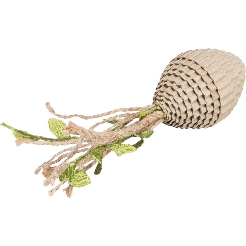 JUGUETE ORGANICO GATO CARTON Y SISAL TRIXIE