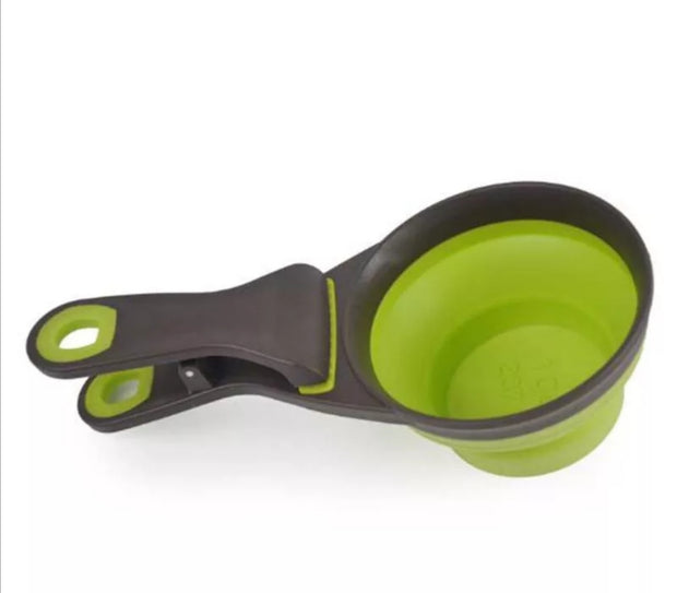 BOWL PLEGABLE CON PINZA PARA PIENSO