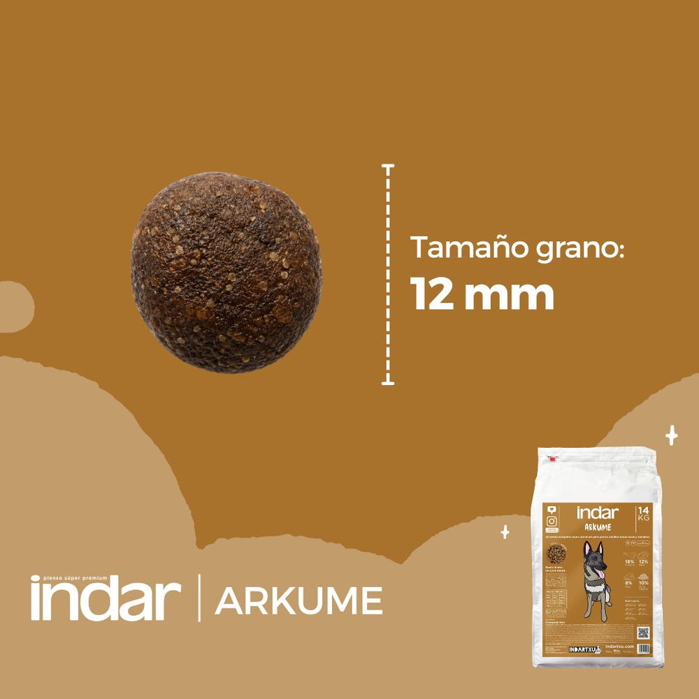 ARKUME - Perro, todas las razas - INDAR alimento completo súper premium