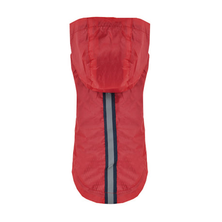 IMPERMEABLE ROJO REFLECTANTE NAYECO PERRO