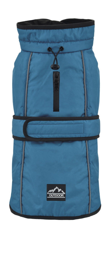 IMPERMEABLE CON FORRO POLAR TORMENTA PERFECTA AZUL NAYECO PERRO