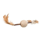 JUGUETE MATABI CON PLUMAS GATO