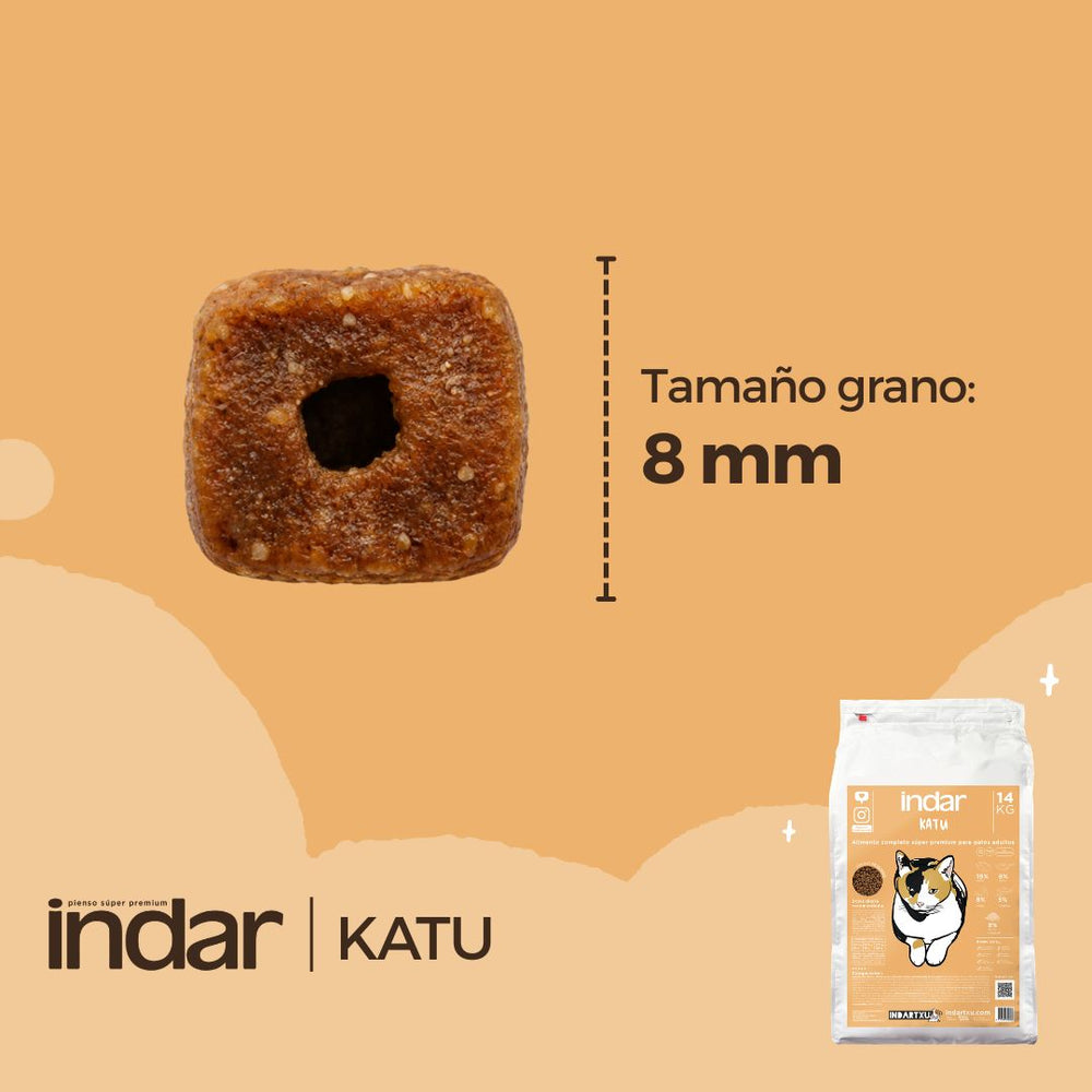 KATU - Gato adulto - INDAR alimento completo súper premium
