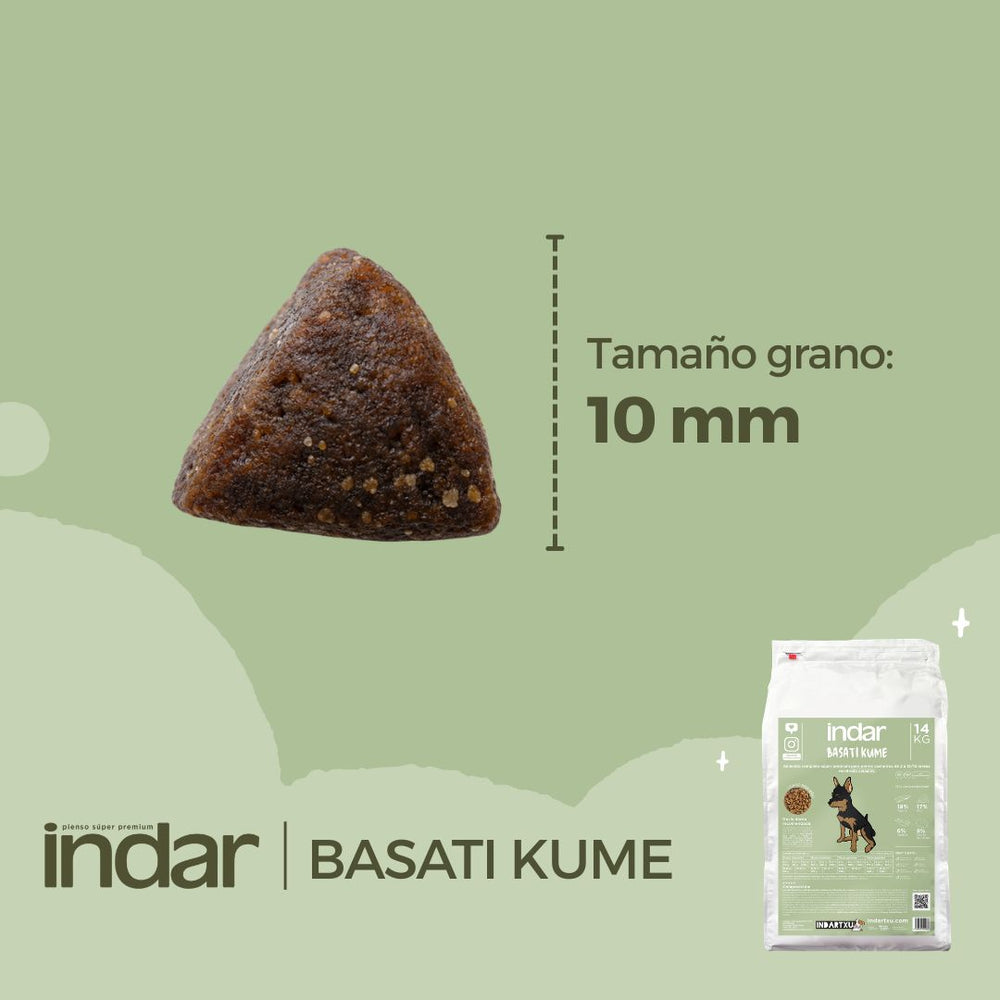 KUME BASATI - Perro cachorro, SIN cereales - INDAR alimento completo súper premium