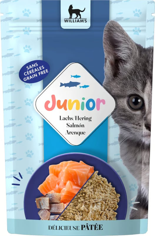 WILLIAMS OPTIMAL SOBRES DE COMIDA HUMEDA GATO SIN CEREALES (GRAIN FREE)