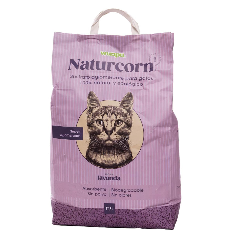 NATURCORN LAVANDA SUSTRATO BIODEGRADABLE GATO
