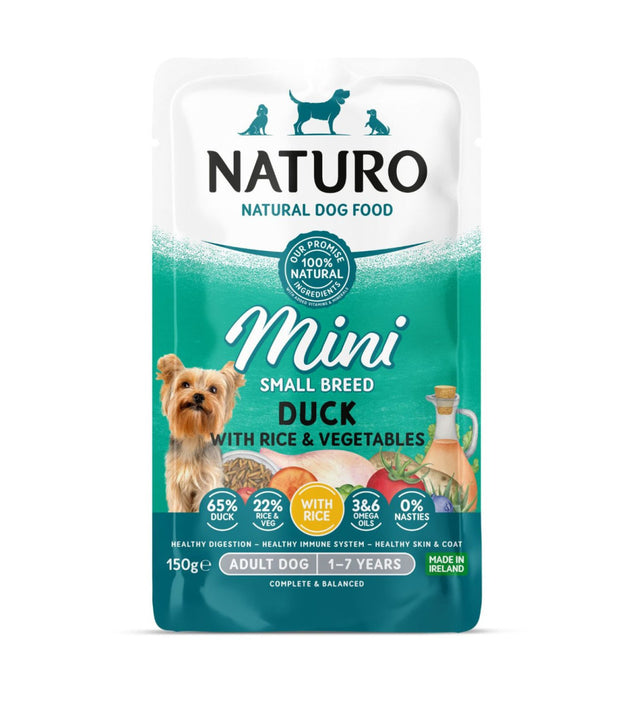 ALIMENTO HUMEDO RAZAS PEQUEÑAS NATURO
