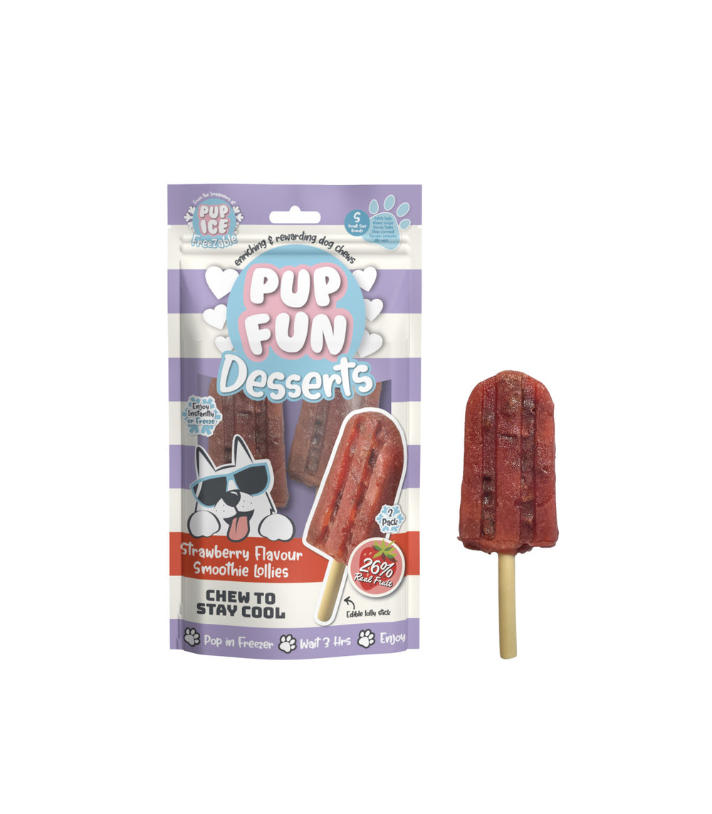 PUP FUN DESSERTS FRESA