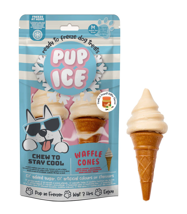 HELADO PUP ICE CONOS DE GOFRE