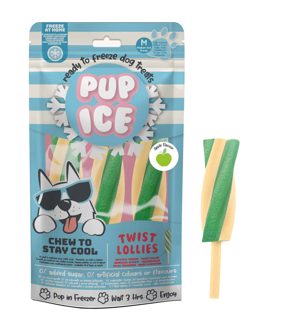 HELADO PUP ICE TWIST APPLE