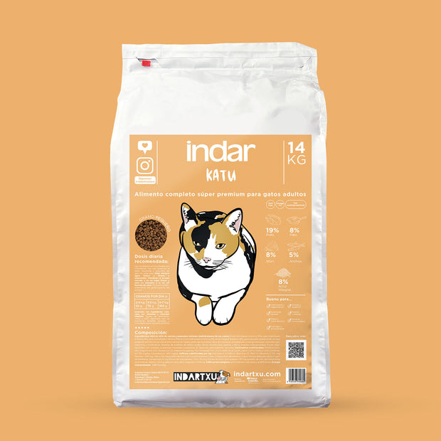 ALIMENTO COMPLETO  GATO SUPER PREMIUM INDAR KATU