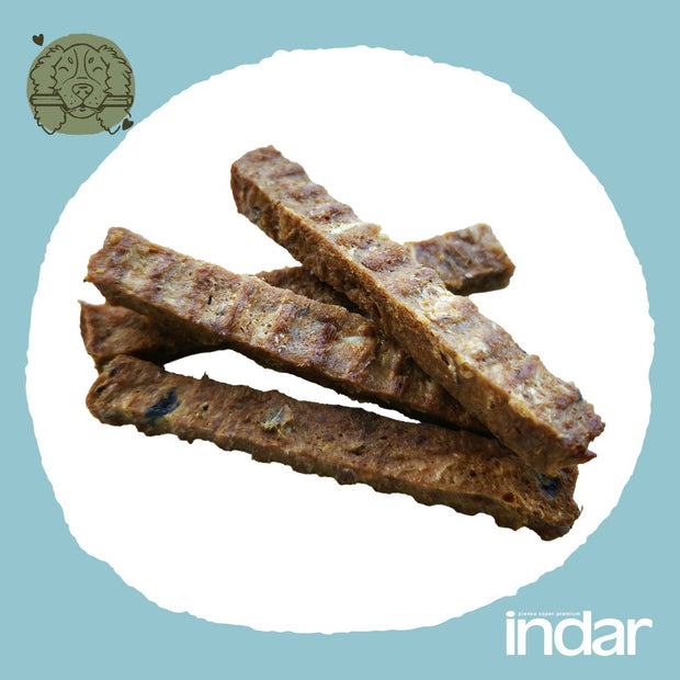 Sticks de salmón para perros y gatos - INDAR Snacks Naturales