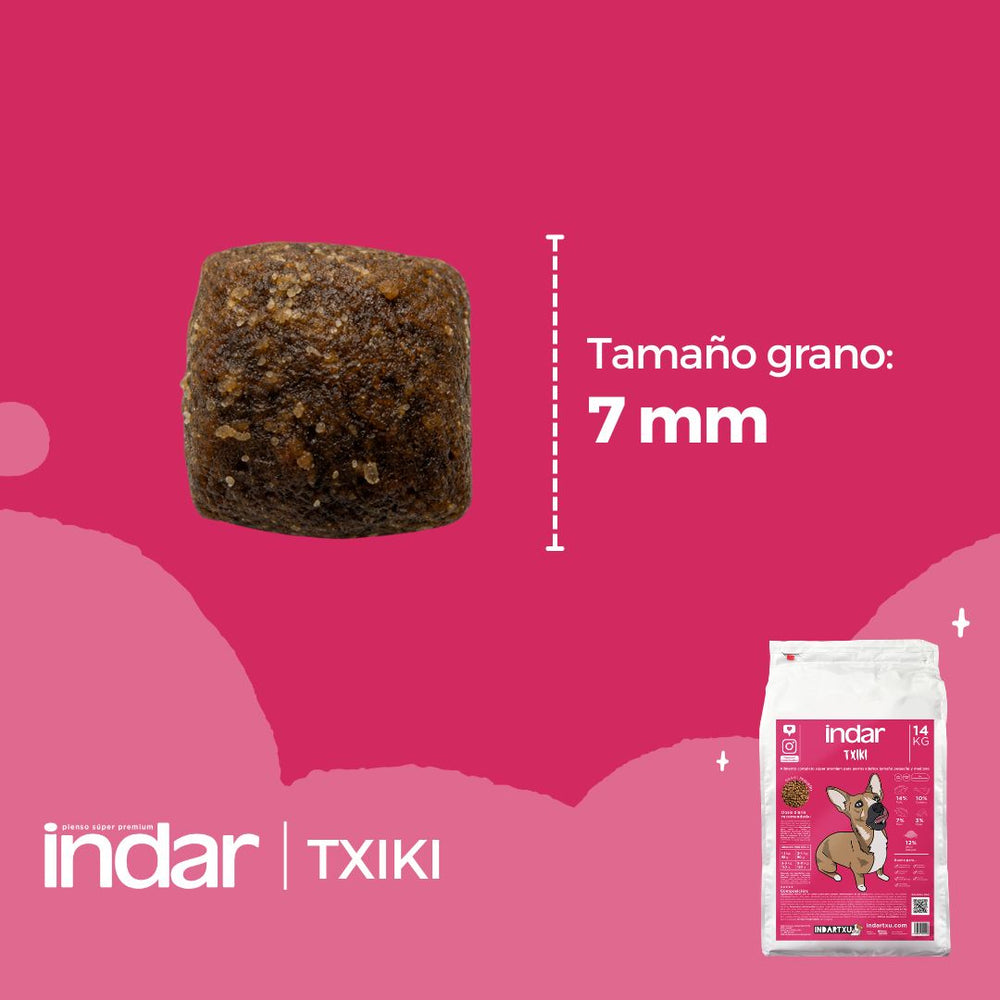 TXIKI - Perro, razas pequeñas y medianas - INDAR alimento completo súper premium